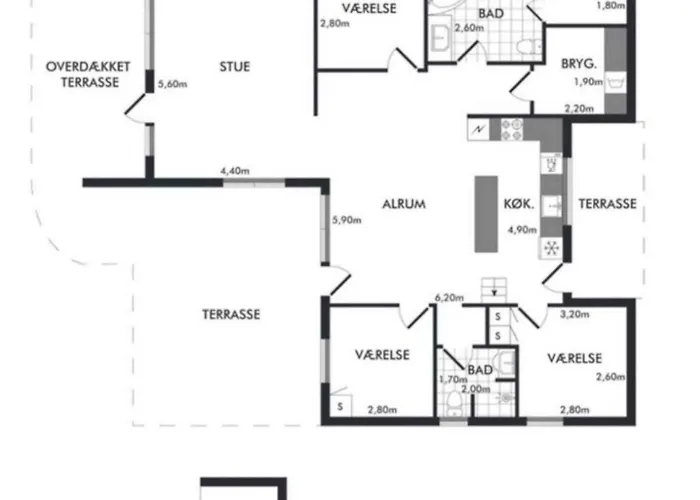 Charming Modern Summer House 4 Min From The Hébergement de vacances *